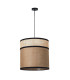 Patras Cylindrical Pendant Ceiling Light Natural 1xE27-2