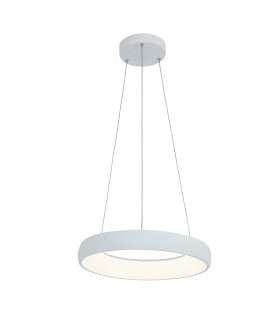 Kampos 40cm Pendant Ceiling Light Sandy White LED 3000K Dimmable-1