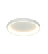 Kampos 60cm Integrated Led Semi Flush Ceiling Light Sandy White LED 3000K Dimmable-1