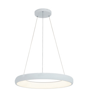 Kampos 60cm Pendant Ceiling Light Sandy White LED 3000K Dimmable-1