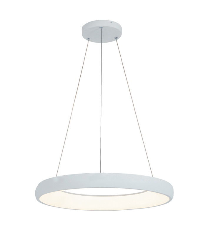 Kampos 60cm Pendant Ceiling Light Sandy White LED 3000K Dimmable-1