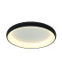 Kampos 80cm Integrated Led Semi Flush Ceiling Light Sandy Black LED 3000K Dimmable-1