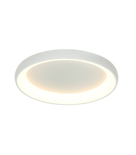 Kampos 80cm Integrated Led Semi Flush Ceiling Light Sandy White LED 3000K Dimmable-1