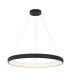 Kampos 80cm Pendant Ceiling Light Sandy Black LED 3000K Dimmable-1