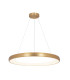 Kampos 80cm Pendant Ceiling Light Brushed Gold Matt LED 3000K Dimmable-1
