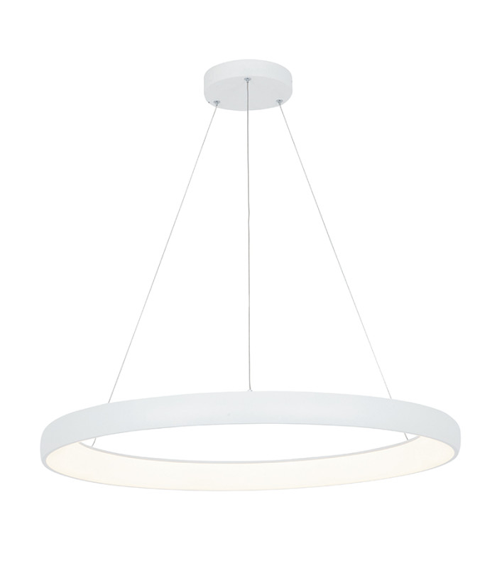 Kampos 80cm Pendant Ceiling Light Sandy White LED 3000K Dimmable-1
