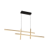 Apollona 119cm Bar Pendant Ceiling Light Gold Matt LED 3000K Dimmable-1