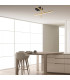 Apollona 50cm Integrated Led Semi Flush Ceiling Light Gold Matt LED 3000K Dimmable-2