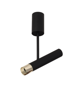 Korys 
Single Spotlight Sandy Black - Gold LED 3000K-1