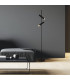 Korys 
Multi Arm Floor Lamp Sandy Black - Gold LED 3000K-2
