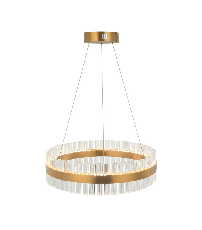 Asgata 80cm Pendant Ceiling Light Gold Matt LED 3000K Dimmable-1