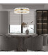 Asgata 80cm Pendant Ceiling Light Gold Matt LED 3000K Dimmable-2