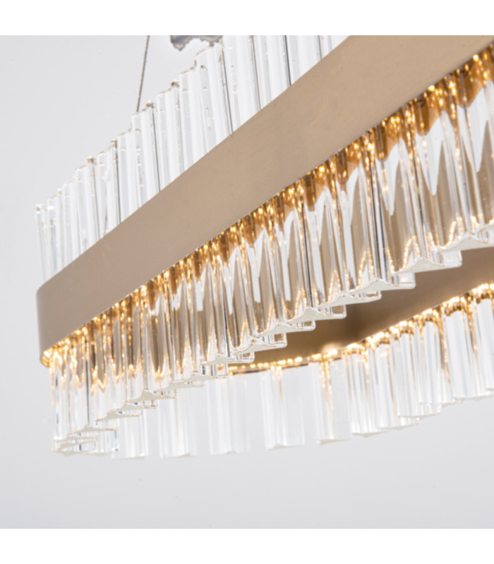 Asgata 
Bar Pendant Ceiling Light Gold Matt LED 3000K Dimmable-6