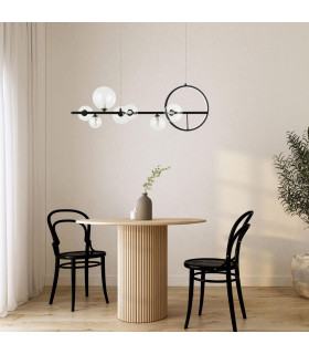 Frenaros 
Bar Pendant Ceiling Light Sandy Black LED 3000K Dimmable-2