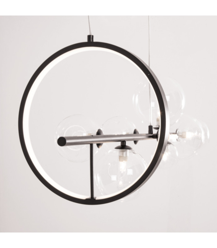 Frenaros 
Bar Pendant Ceiling Light Sandy Black LED 3000K Dimmable-4