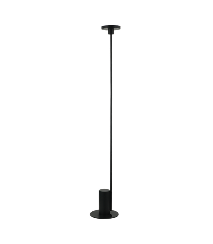 Zambelis Led Integrated Floor Lamp Sandy Black LED 3000K-1