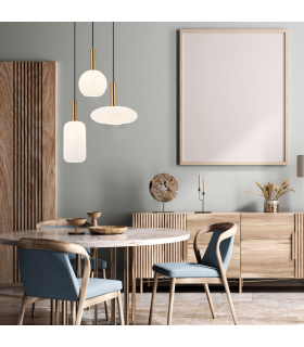 Kyron 20cm Dome Pendant Ceiling Light Gold Matt 1xE27-2