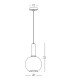 Kyron 20cm Dome Pendant Ceiling Light Gold Matt 1xE27-3