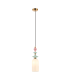 Theros 13cm Slim Pendant Ceiling Light Antique Brass 1xE27 MAX 40W-1