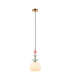 Theros 21cm Slim Pendant Ceiling Light Antique Brass 1xE27 MAX 40W-1