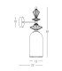 Theros Dome Wall Lamp Antique Brass 1xE27-2