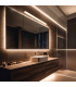 Orlina Bathroom Over Mirror Light Chrome LED 3000K IP44-2