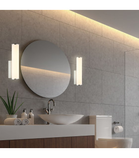 Orlina Bathroom Wall Lamp Chrome LED 3000K IP44-2
