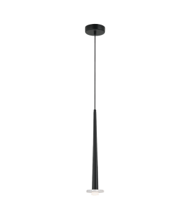 Kalofer 
Slim Pendant Ceiling Light Sandy Black - White Marble LED 3000K-1