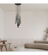 Kalofer 
Cluster Pendant Ceiling Light Sandy Black - White Marble LED 3000K Dimmable-2