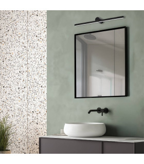 Selvia 81cm Bathroom Over Mirror Light Sandy Black LED 3000K IP54-2