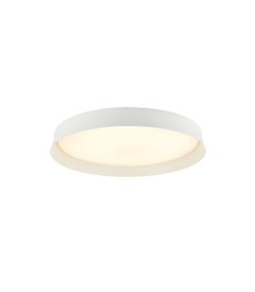 Veyon Flush Ceiling Light White Matt LED 3000K Dimmable-1