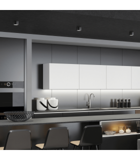 Solyn Surface Mounted Downlight Sandy Black LED 3000K-2