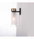 Orvin Wall Lamp Sandy Black-Antique Brass 1xE14 LED IP44-4