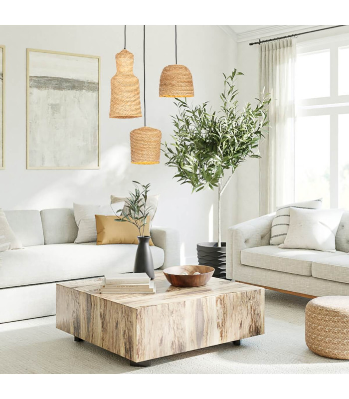 Patras 20cm Dome Pendant Ceiling Light Natural - Sandy Black 1xE27 LED-3