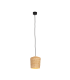 Patras 18cm Dome Pendant Ceiling Light Natural - Sandy Black 1xE27 LED-1