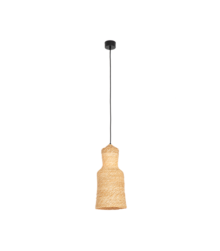 Patras 45cm Dome Pendant Ceiling Light Natural - Sandy Black 1xE27 LED-1
