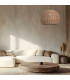 Patras Dome Pendant Ceiling Light Brown - Sandy Black 1xE27 LED-2