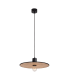 Silikou Dome Pendant Ceiling Light Natural - Sandy Black 1xE27 LED-1