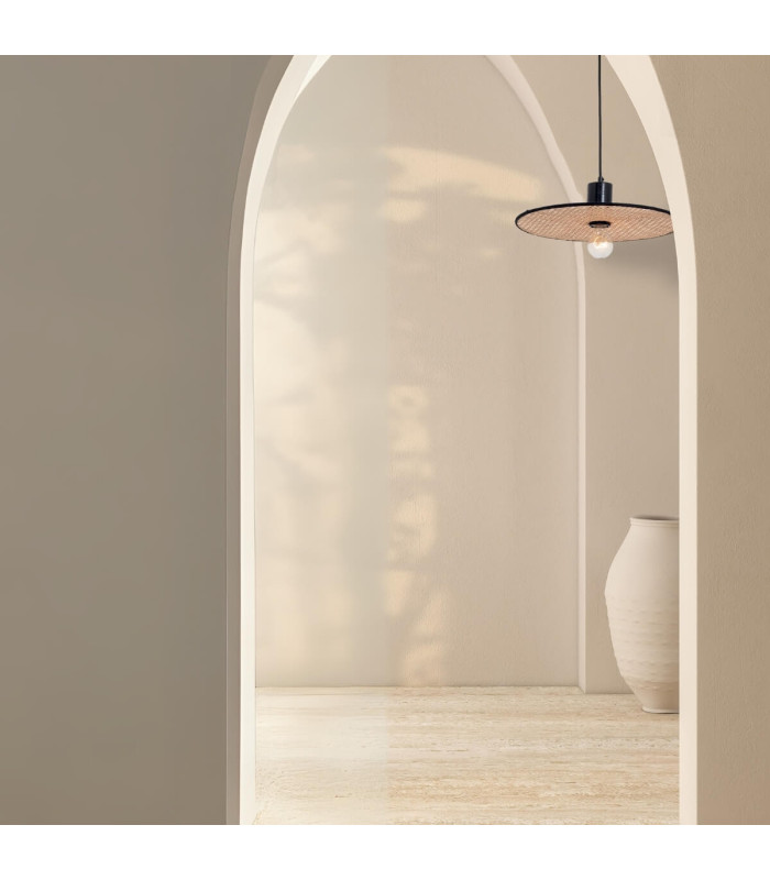 Silikou Dome Pendant Ceiling Light Natural - Sandy Black 1xE27 LED-2