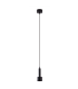 Lyrion 7cm Slim Pendant Ceiling Light Sandy Black LED 3000K-1