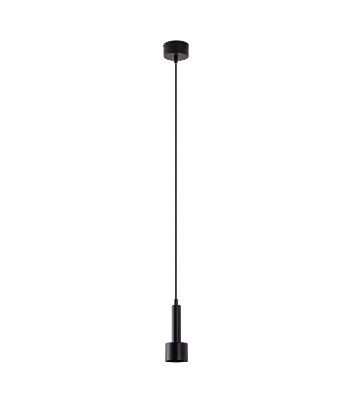 Lyrion 7cm Slim Pendant Ceiling Light Sandy Black LED 3000K-1