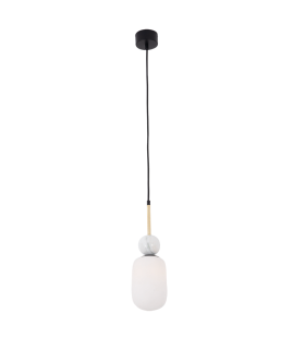Berovo Slim Pendant Ceiling Light Black Matt - Gold Matt 1xE27 - Driver Not Included-1