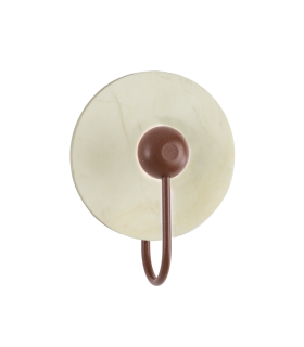 Pano Integrated Led Wall Lamp White Marble - Corten LED 3000K-1