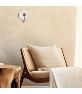 Pano Integrated Led Wall Lamp White Marble - Corten LED 3000K-2