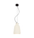Berovo 13cm Dome Pendant Ceiling Light White Matt 1xE27-1