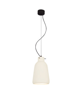 Berovo 13cm Dome Pendant Ceiling Light White Matt 1xE27-1