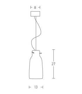 Berovo 13cm Dome Pendant Ceiling Light White Matt 1xE27-2