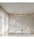 Latsia 60cm Pendant Ceiling Light Gold Matt LED 3000K Dimmable 43W-2