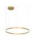 Latsia 120cm Pendant Ceiling Light Gold Matt LED 3000K Dimmable 83W-1