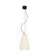 Berovo 18cm Dome Pendant Ceiling Light White Matt 1xE27-1
